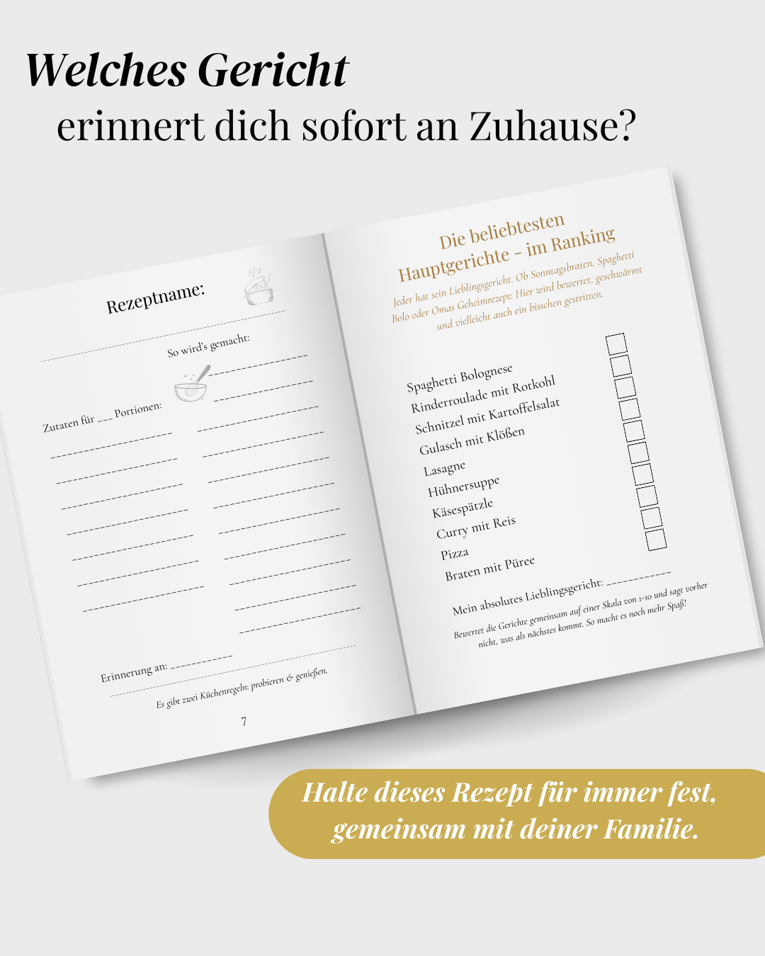 Das goldene Familienkochbuch